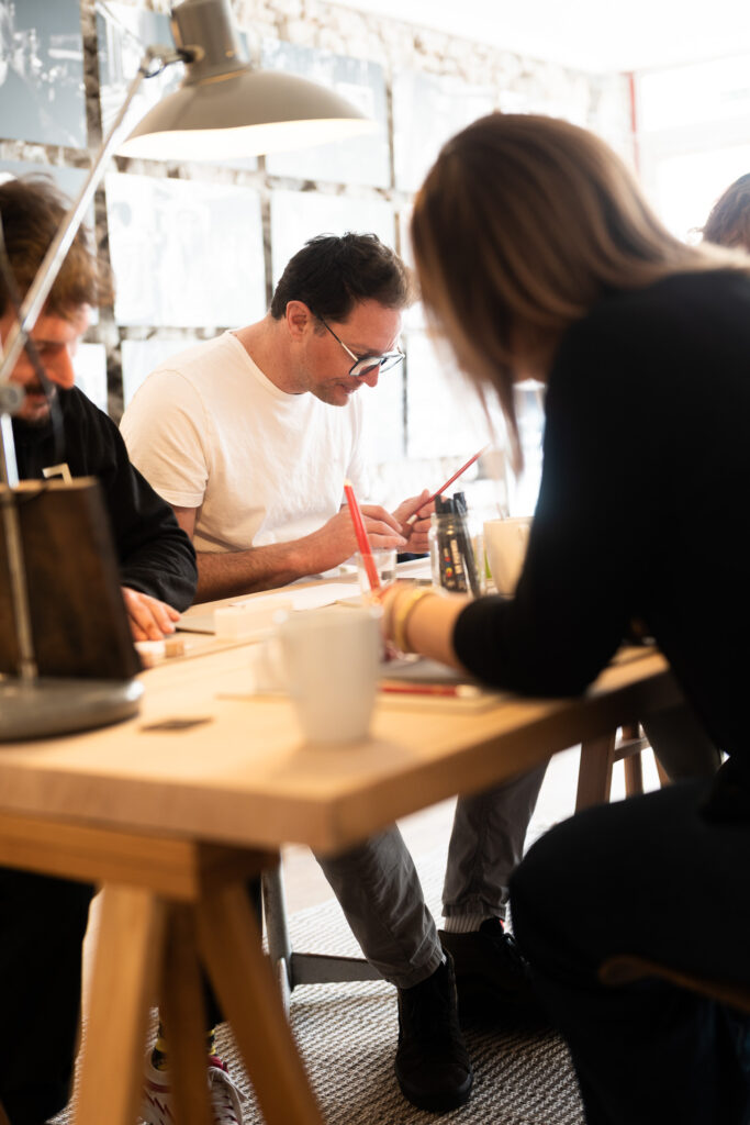 Atelier créatif permettant d'apprendre la gravure sur bois et sur linoléum